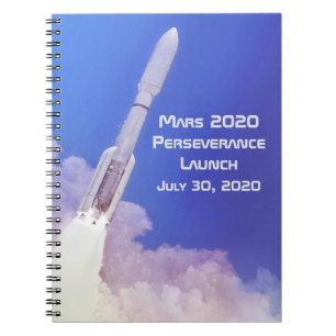 Caderno Espiral Lançamento da Perseverança em Mars 2020