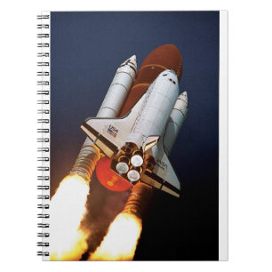 Caderno Espiral Lançamento do Ônibus Espacial da NASA Atlantis STS