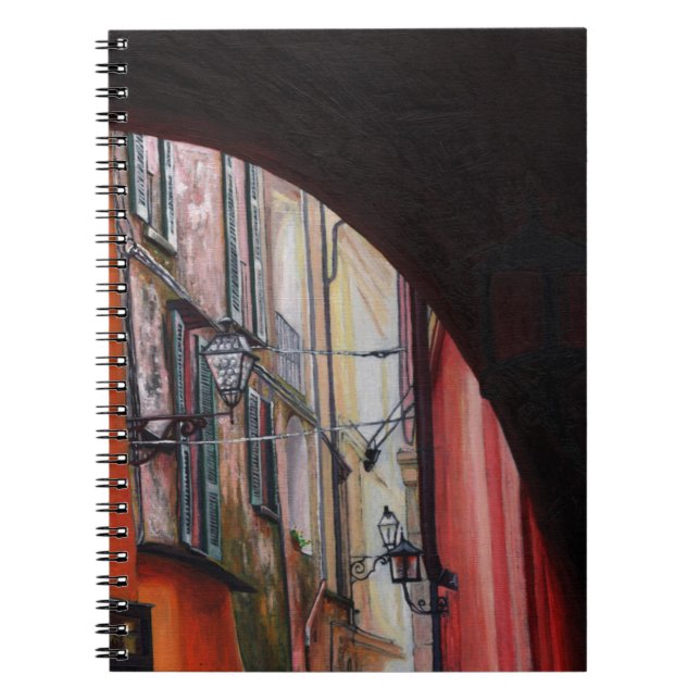 Caderno Espiral Lanternas 2012 de Menaggio (Frente)