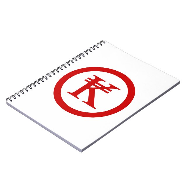 Caderno Espiral Laos Kip Lao / Sinal de dinheiro do Laos (Left Side)