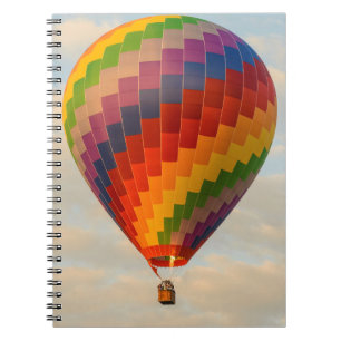 Caderno Espiral Laos, Vang Vieng. Balão de ar quente