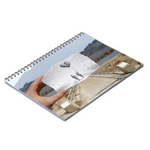 Caderno Espiral Lápis contra a câmera - amantes