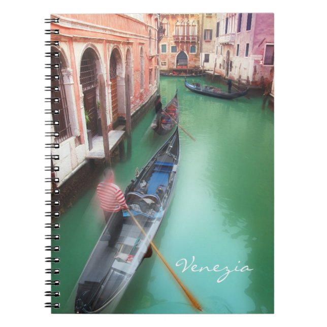 Caderno Espiral Laptop de Venice Vintage (Frente)
