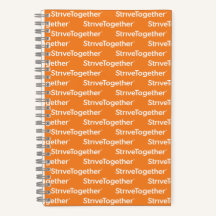 Caderno Espiral - Laranja