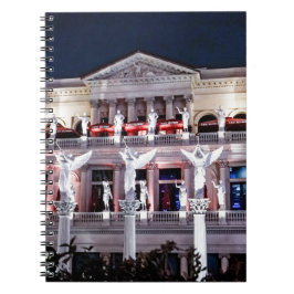 Caderno Espiral Las Vegas Caesars Palace Forum Architecture Nevada