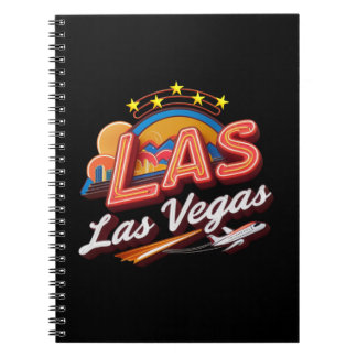 Caderno Espiral Las Vegas LAS Airport Code Notebook