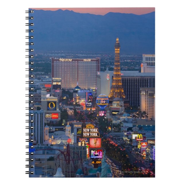 Caderno Espiral Las Vegas Strip (Frente)