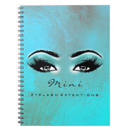 Caderno Espiral Lashes Extension Olhos Maquiagem Artista Oceano Br
