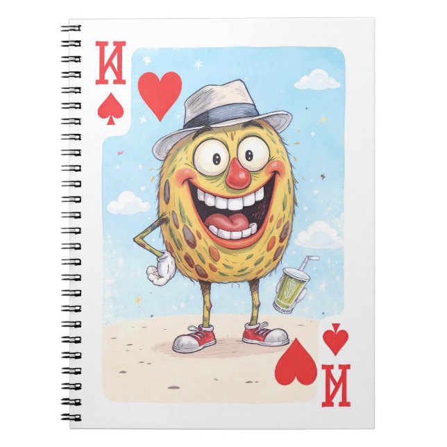 Caderno Espiral Laugh Deck (Frente)