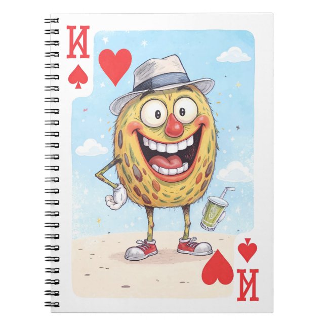 Caderno Espiral Laugh Deck (Frente)