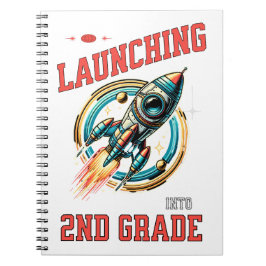 Caderno Espiral Launching into 2nd Grade -Back to School 