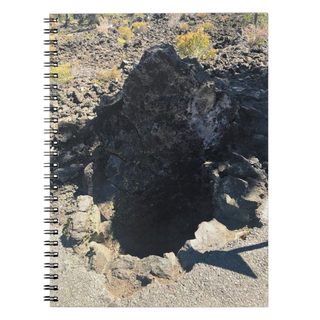 Caderno Espiral Lava Cast Forest, Oregon (Frente)