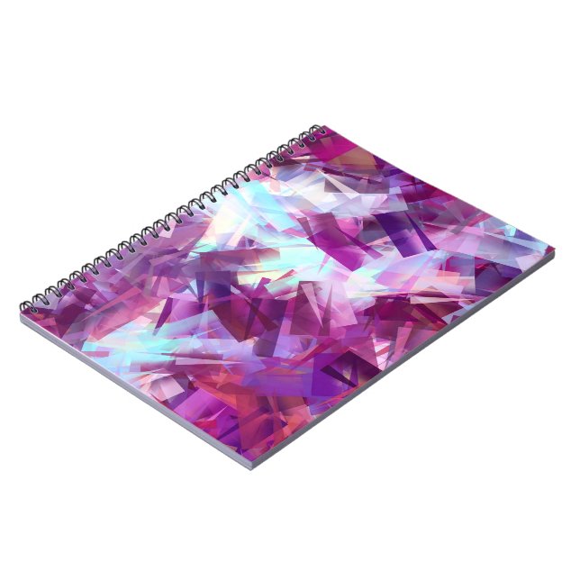 CADERNO ESPIRAL LAVANDA (Left Side)