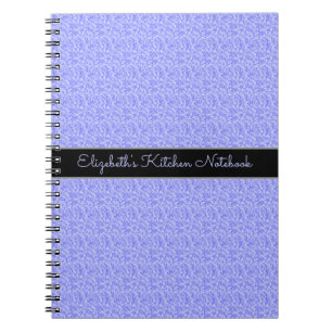 Caderno Espiral Lavanda branca azul