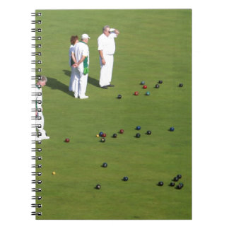 Caderno Espiral Lawn Bowls Inglaterra