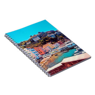Caderno Espiral ldp SORRENTO - panorama - praia -