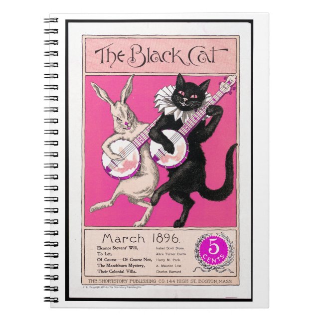 Caderno Espiral Le Chat Noir (Frente)