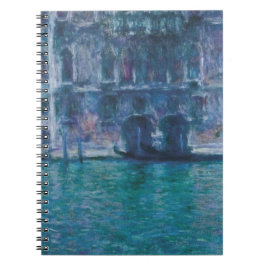 Caderno Espiral Le palais da Mula Claude Monet