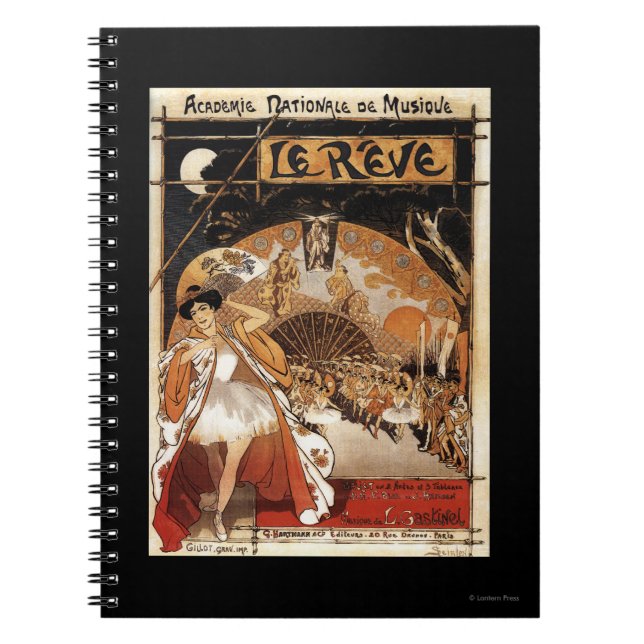 Caderno Espiral Le Reve Balé Performance Opera House (Frente)