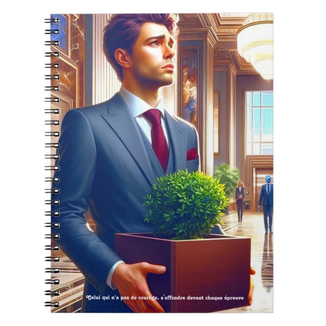 Caderno Espiral  - Le Voyage de la Résilience (Frente)