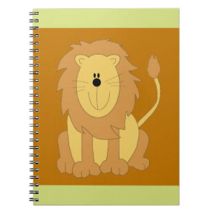 Caderno Espiral Leão