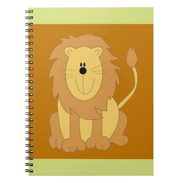 Caderno Espiral Leão (Frente)