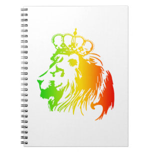 Caderno Espiral Leão De Judah - Rasta