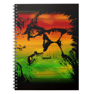 Caderno Espiral Leão de Rasta