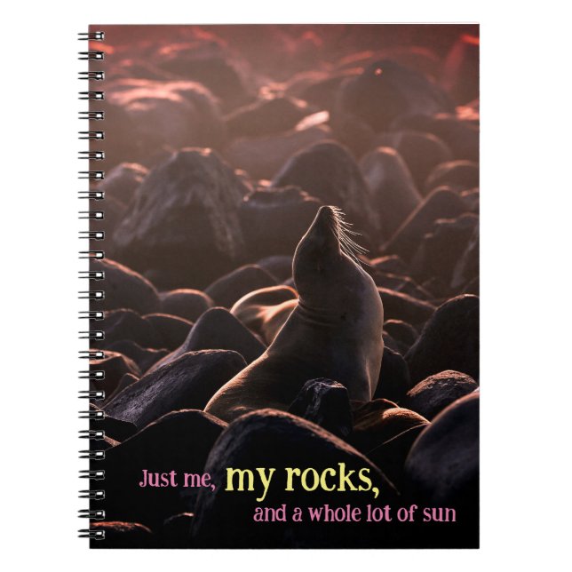 Caderno Espiral Leão de sol (Frente)