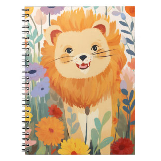 Caderno Espiral Leão Pequeno e Bonito