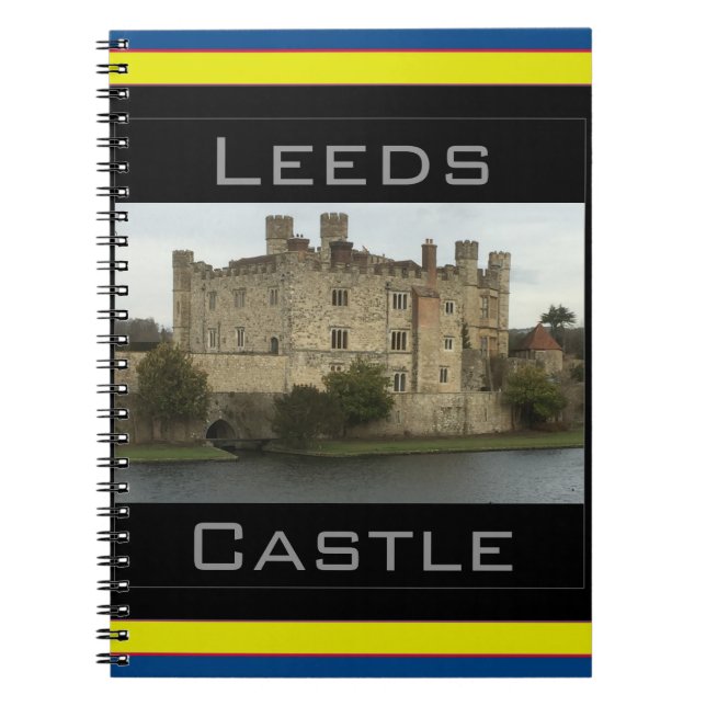 Caderno Espiral Leeds Castle (Frente)