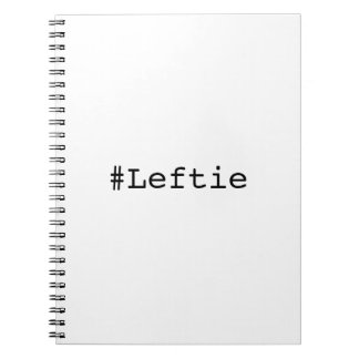 Caderno Espiral Leftie canhoto