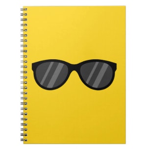 Caderno Espiral Legal Cartoon Óculos de sol