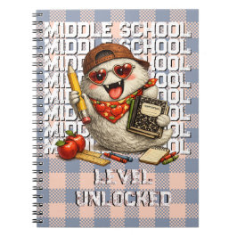 Caderno Espiral Legal Fantasma Retro Divertido Volta às Aulas