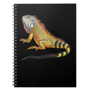 Caderno Espiral Legal Iguana Lizard, Presente de Pet
