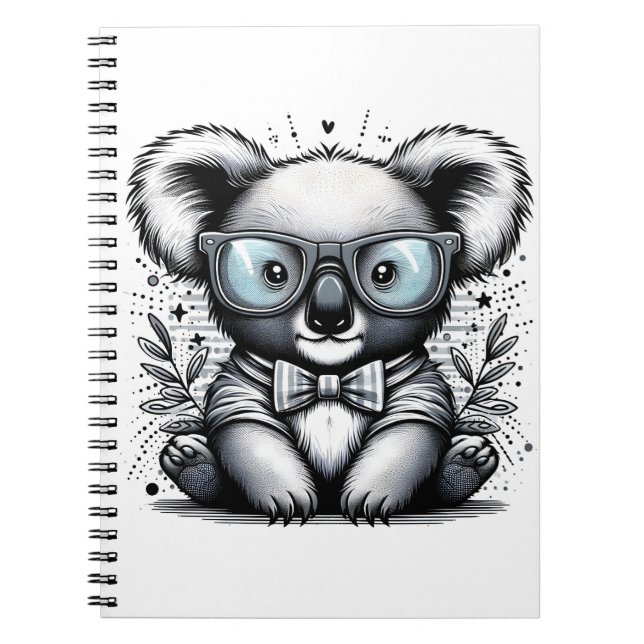 Caderno Espiral Legal Koala (Frente)