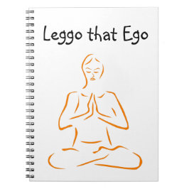 Caderno Espiral Leggo que Ego Notebook