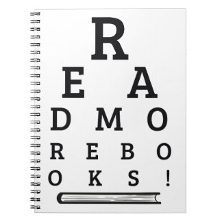 Caderno Espiral Leia mais livros