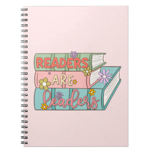 Caderno Espiral Leitores São Líderes – Livro Fofo e Inspirador
