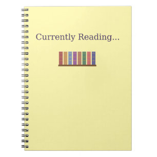 Caderno Espiral Leitura atual... - Cobrir do notebook de longo alc