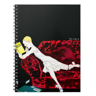 Caderno Espiral Leitura de Flapper