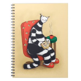 Caderno Espiral Leitura do Livro de Gatos