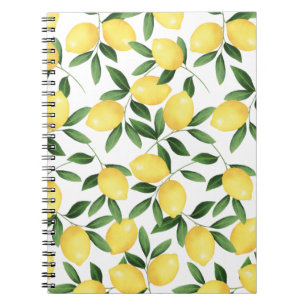 CADERNO ESPIRAL LEMÕES DE COR DA ÁGUA