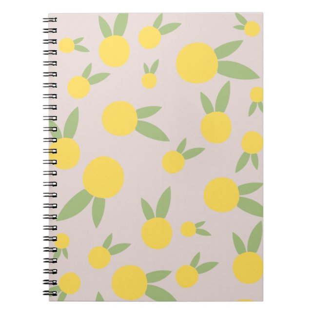 Caderno Espiral Lemon Citrus (Frente)