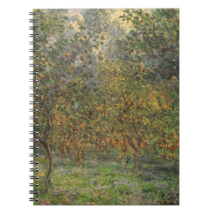 Caderno Espiral Lemon Grove em Bordighera por Claude Monet