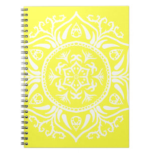 Caderno Espiral Lemon Mandala