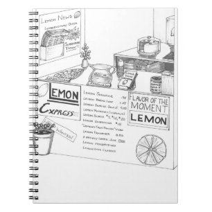 Caderno Espiral Lemonade é uma empresa com muitas variações limão
