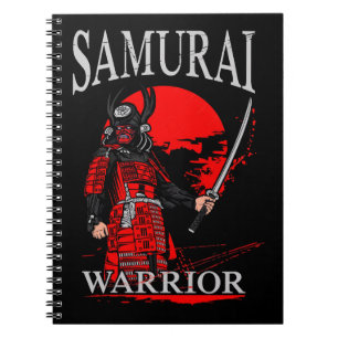 Caderno Espiral Lendas do Samurai Guerreiro Japonês Vintage 2026