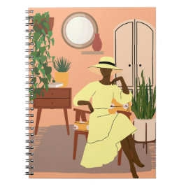 Caderno Espiral Lendo anotações de registro para adolescentes, men