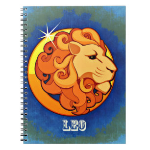 Caderno Espiral Leo